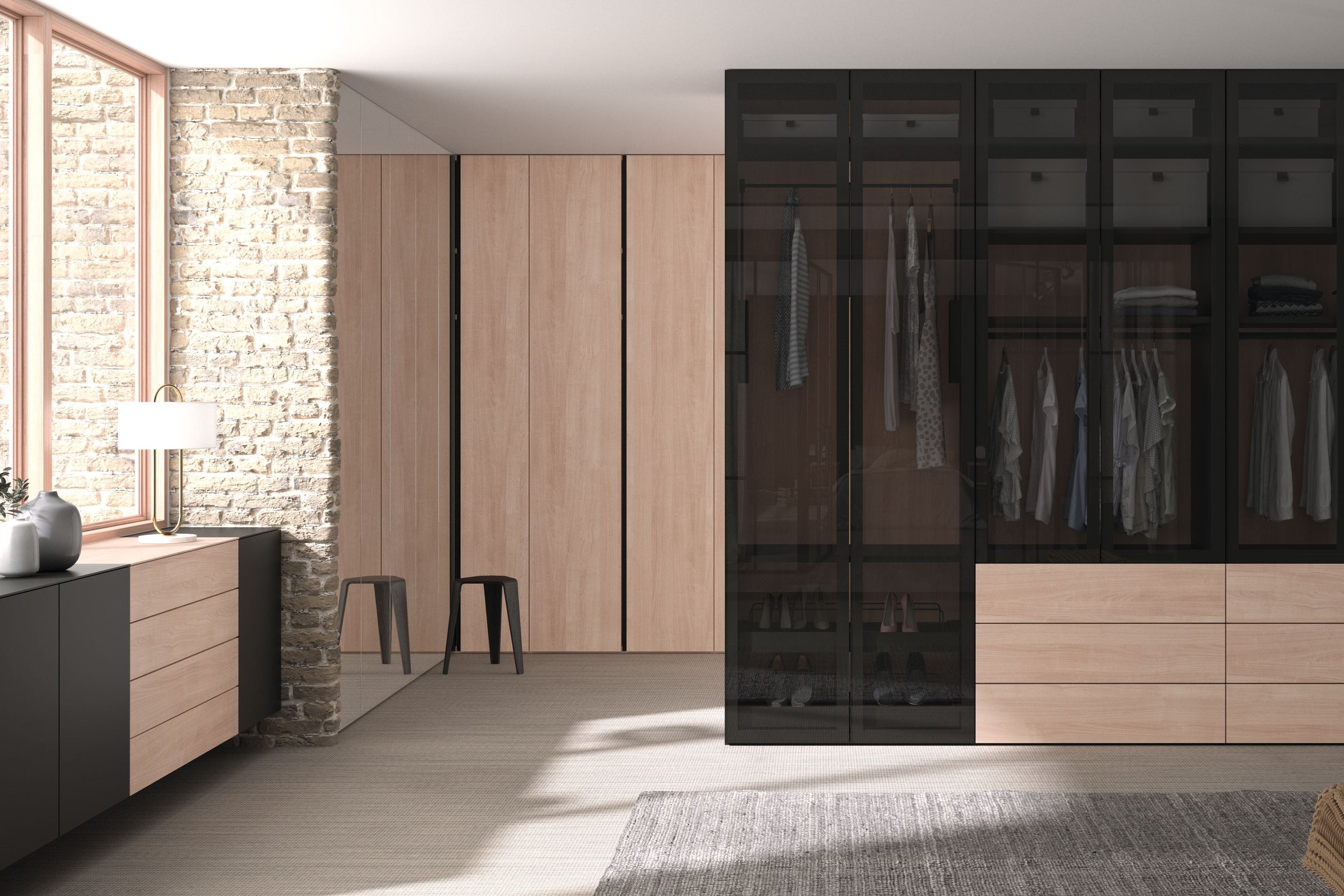 designer kleiderschrank - konfigurierbar | stocker