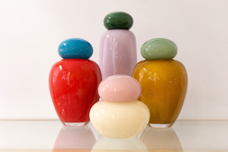 Zwat Vase rot - Stocker Einrichten