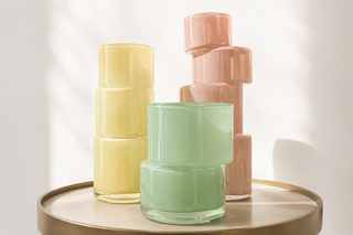 Steps Vase pink - Stocker Einrichten