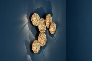 Gold Moon Wandleuchte